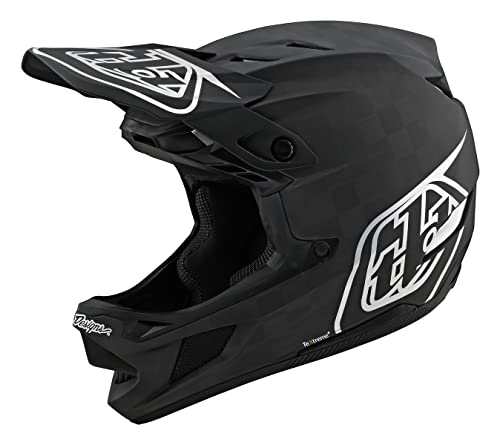 Troy Lee Designs D4 Carbon Full Face Mountain Bike Helmet for Max Ventilation Lightweight MIPS EPP EPS Racing Downhill DH BMX MTB - Adult Men Women