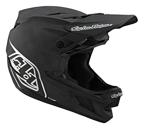 Troy Lee Designs D4 Carbon Full Face Mountain Bike Helmet for Max Ventilation Lightweight MIPS EPP EPS Racing Downhill DH BMX MTB - Adult Men Women