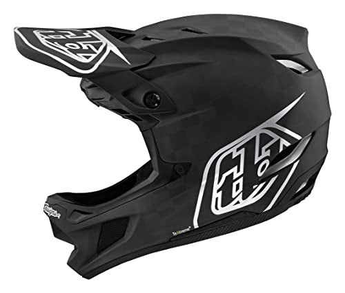 Troy Lee Designs D4 Carbon Full Face Mountain Bike Helmet for Max Ventilation Lightweight MIPS EPP EPS Racing Downhill DH BMX MTB - Adult Men Women