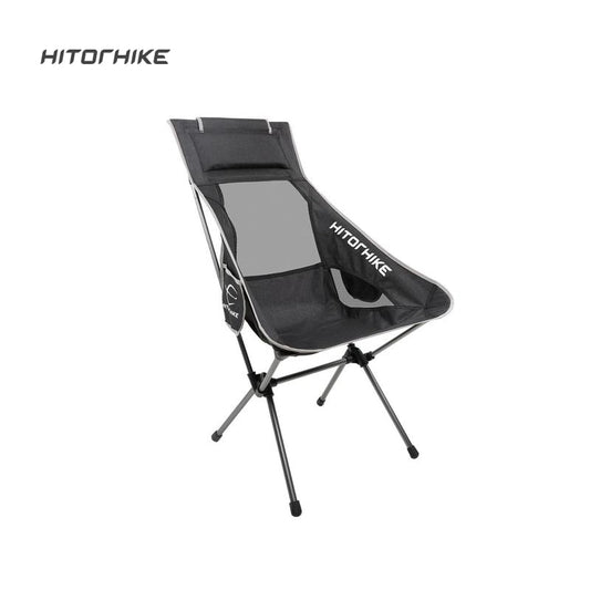 Outdoor Moon Chair Lightweight Fishing Camping BBQ Chairs Portable Folding Extended