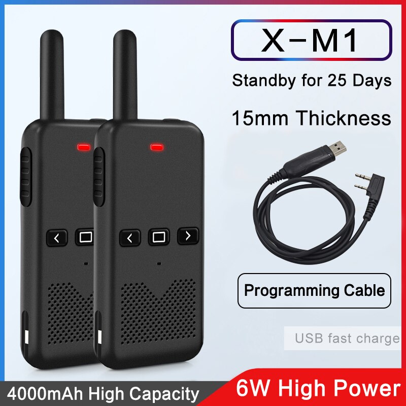 Walkie Talkie 2PCS KSUN M3 Two Way Radio Portable Radios Comunicador Transceiver