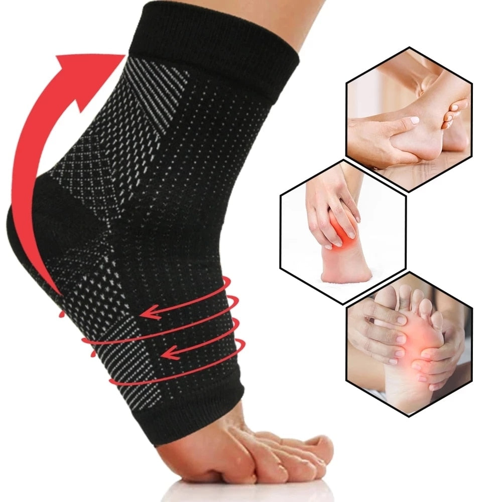 Foot angel anti fatigue compression foot sleeve Ankle Support Running Cycle Basketball