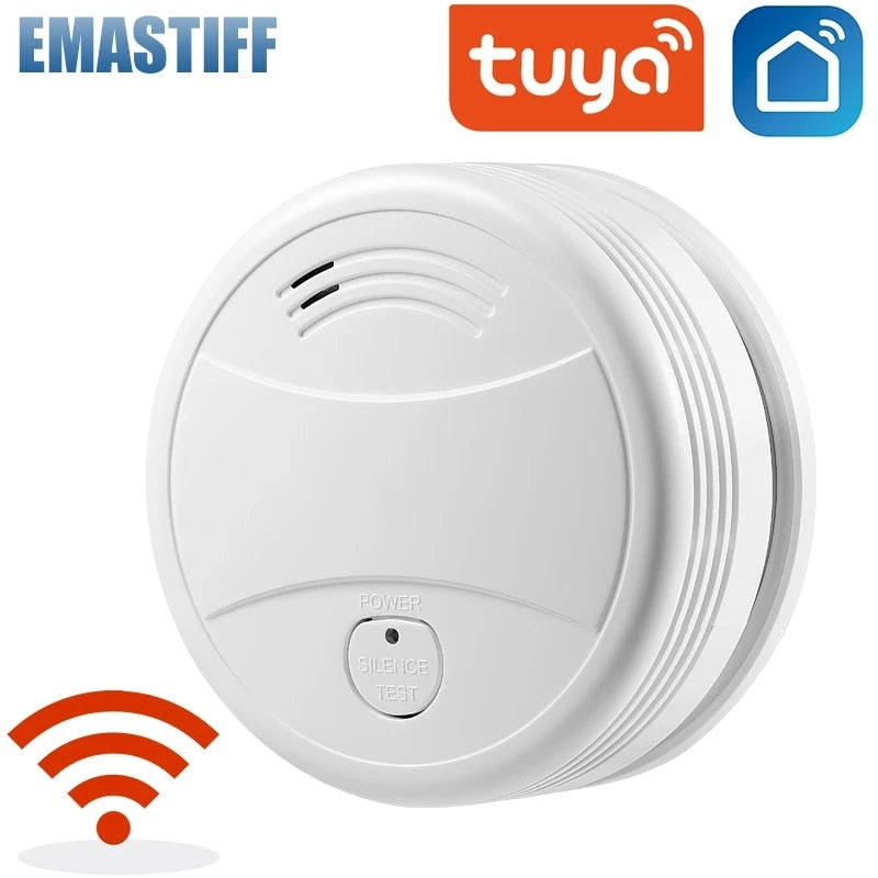 Independent Smoke Detector Sensor Fire Alarm Home Security System Firefighters