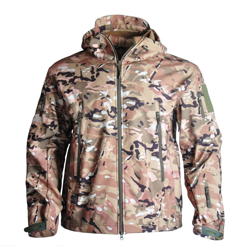 Hiking Hunting Airsoft Military Jacket Winter Shark Tactical Skin SoftShell Army Jackets