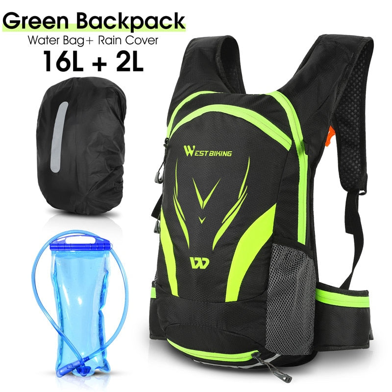 WEST BIKING Bike Bags Portable Waterproof Backpack 10L Cycling Water Bag Outdoor