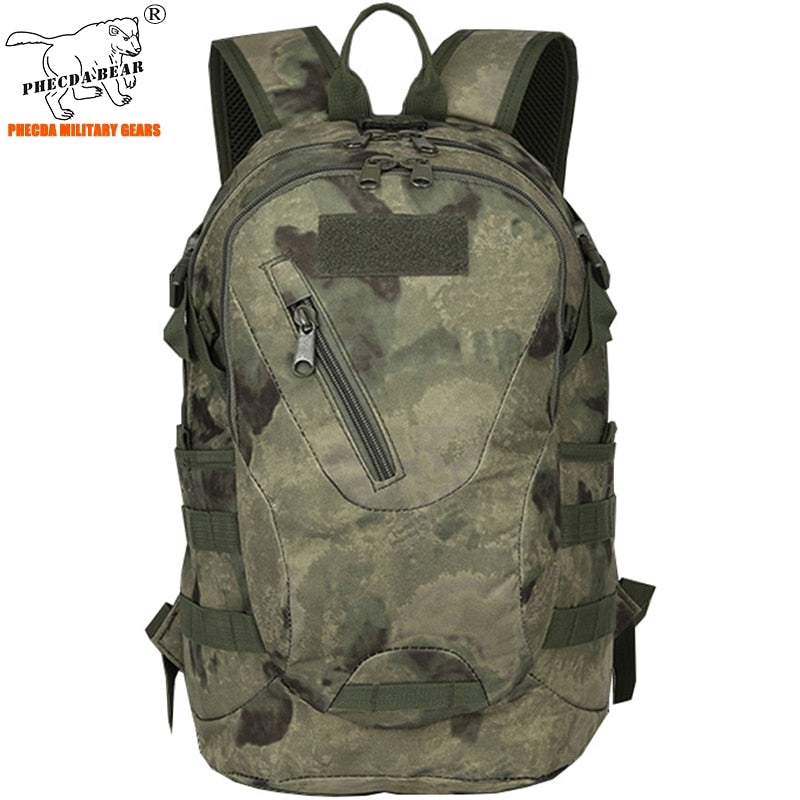 Small tactical backpack Atacs FG camouflage military assault backpack hiking pack cycling bagpack