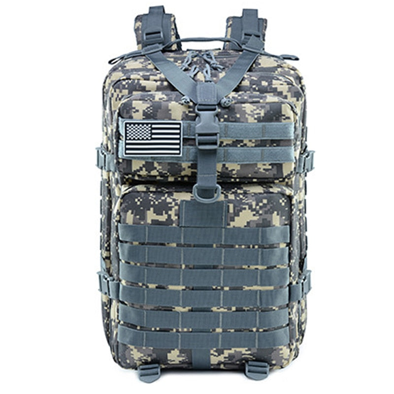 Tactical Backpack 50L Military Backpack Assault Tactical Infantry Rucksack Sports Camping