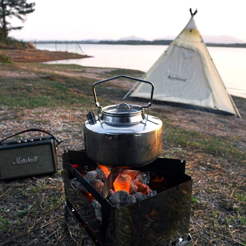 Fire Maple Antarcti Stainless Steel Backpacking Camping Kettle Bushcraft Gear Outdoor