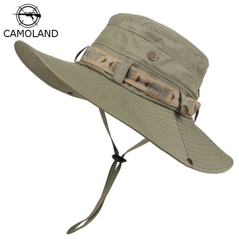 Waterproof Bucket Hat Summer Men Women Boonie Hat Outdoor UV Protection