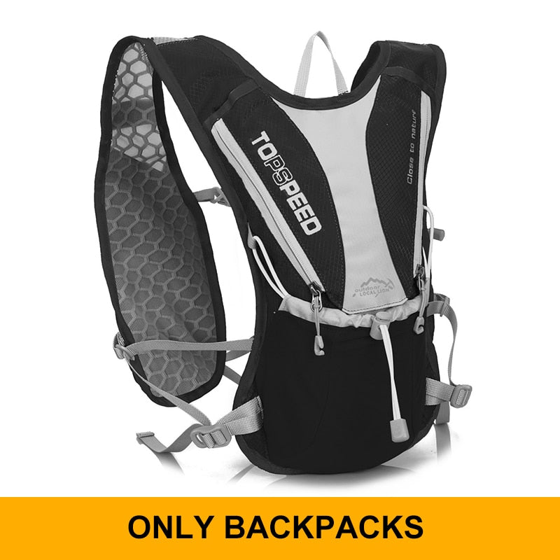 Running, cycling, trail running, hiking, marathon, ultra-light outdoor water bag backpack