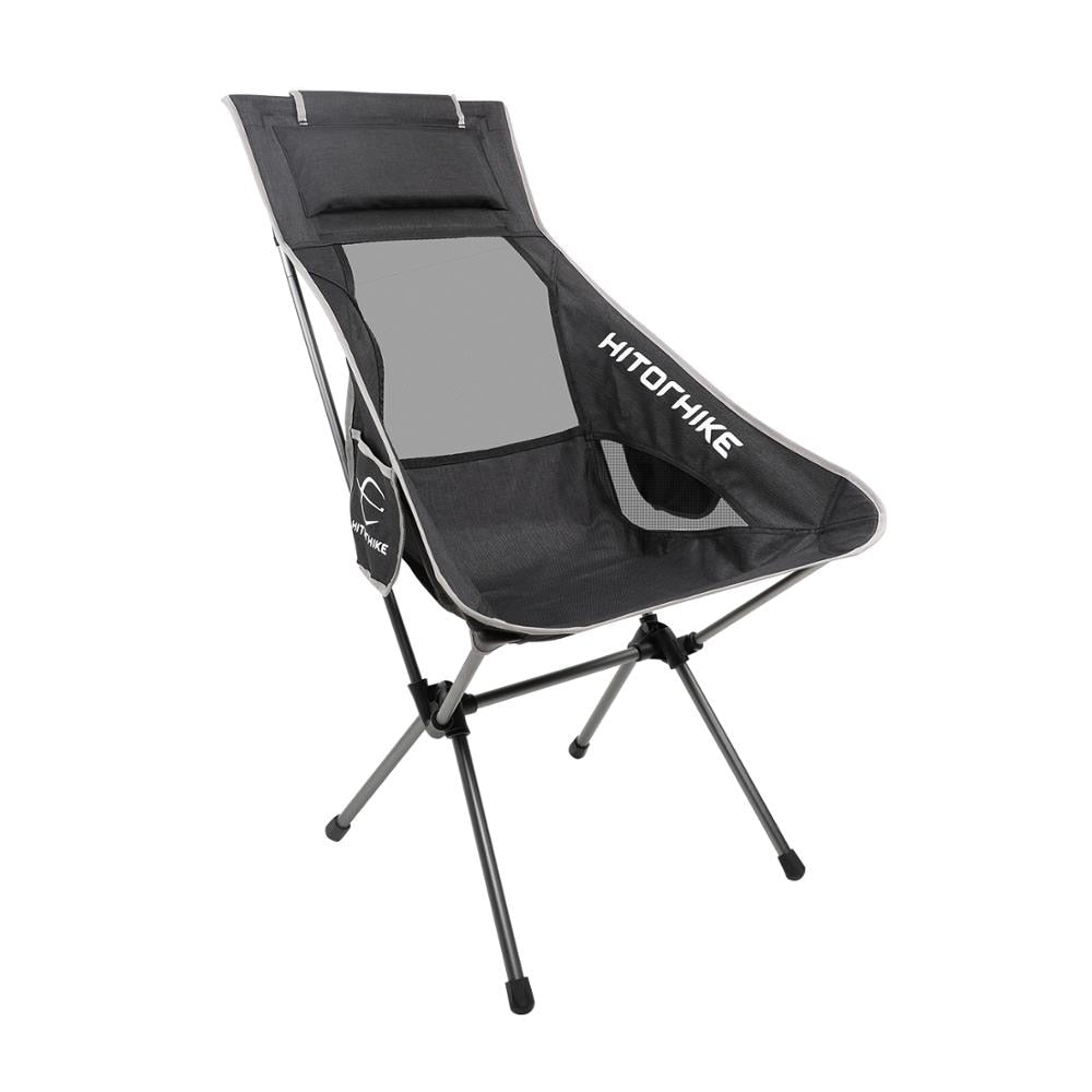 Outdoor Moon Chair Lightweight Fishing Camping BBQ Chairs Portable Folding Extended