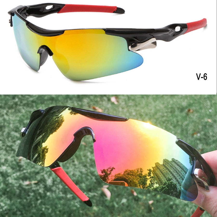 2021 New Outdoor Sport Cycling Eyewear Mountain Bike Bicycle Glasses UV400 Men Women