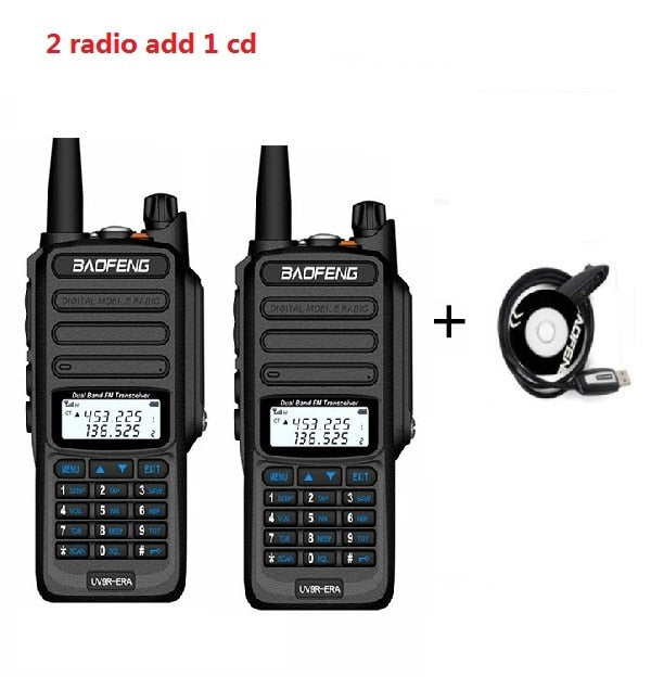 1/2pcs 15W 8000MAH  Baofeng UV-9R ERA Waterproof walkie talkie two way radio