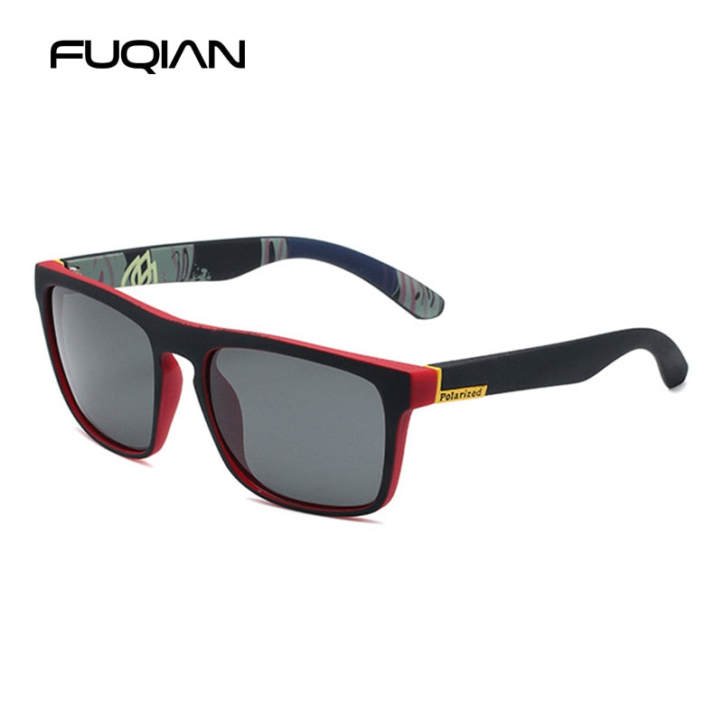 FUQIAN 2022 New Hiking Polarized Sunglasses Men Women Fashion Fishing Glasses