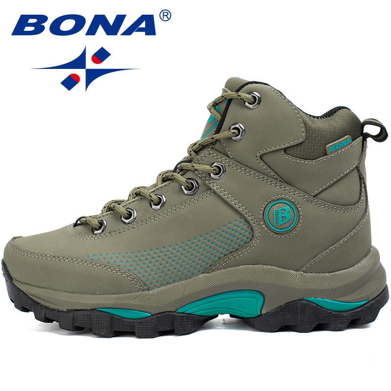 BONA New Popular Style Women Hiking Shoes Outdoor Explore Multi-Fundtion