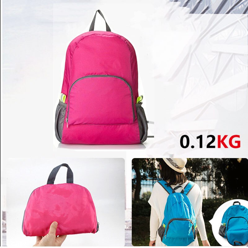 Lightweight Foldable Portable Backpack Travel Outdoor Sports Camping Hiking Bag Women