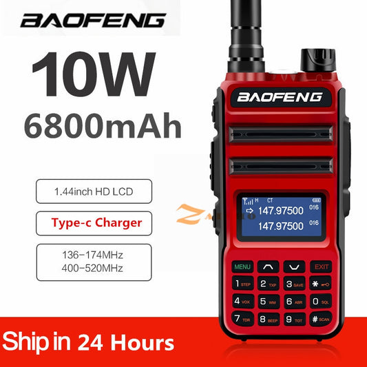 BaoFeng  UV10R Pro 10W Walkie Talkie Transmitter Long Range UV-10R pro Two Way