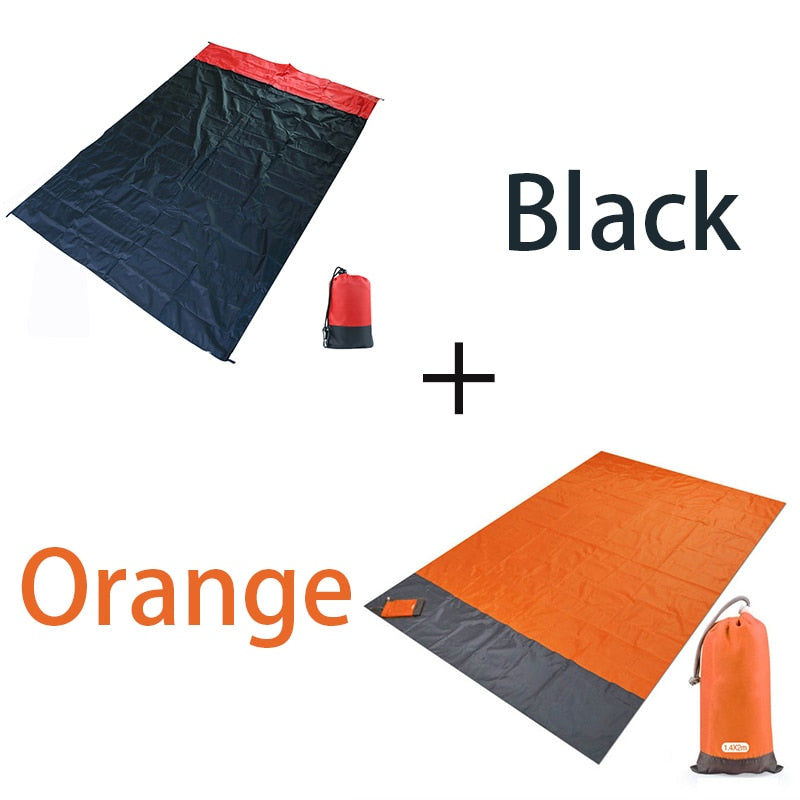 Beach Blanket Sandproof Beach Mat Beach Sheet Waterproof Lightweight Mat