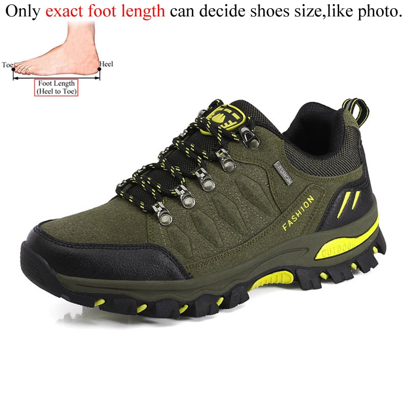 Autumn Spring Women Outdoor Leather Trekking Hiking Shoes Woman Mountain Sneake