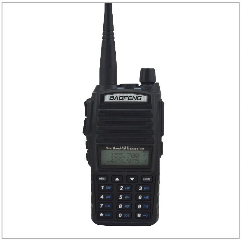 walkie talkie baofeng uv-82 dual band VHF/UHF 136-174/400-520MHz Double PTT 5W