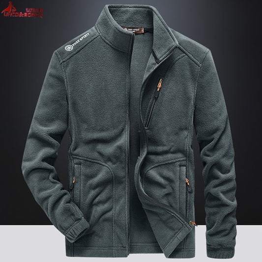 New 2022 Winter Jacket Men Tactical softshell Fleece Hiking Jacket outwear Tourism