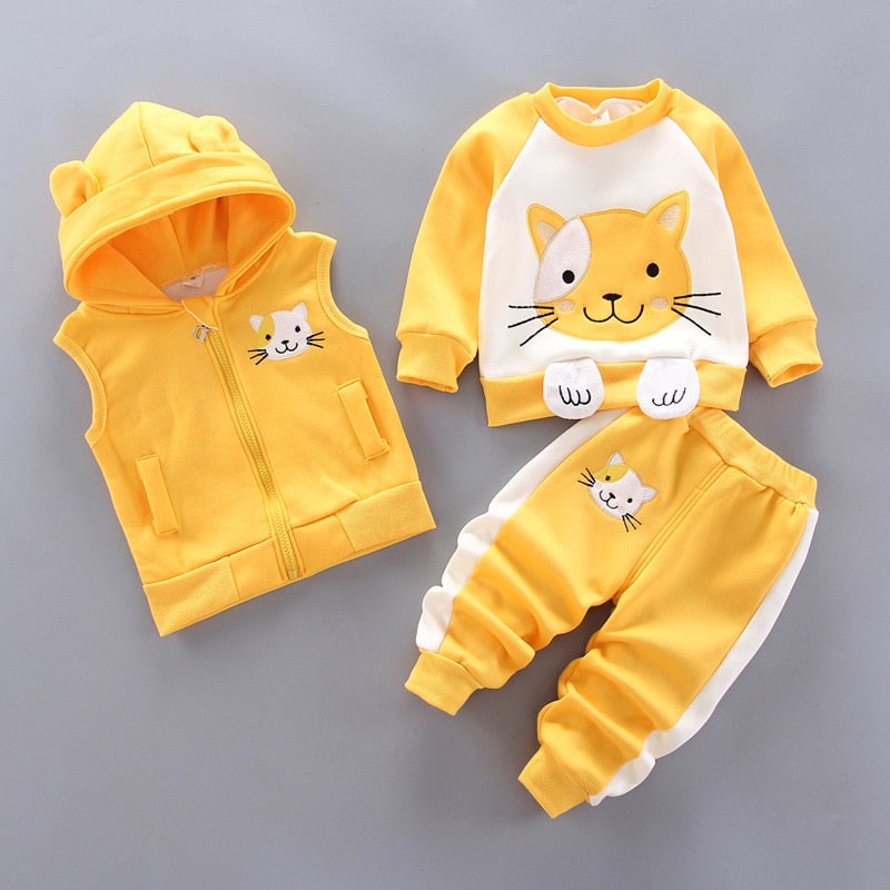 Fashion Baby Boys Clothes Autumn Winter Warm Baby Girls Clothes