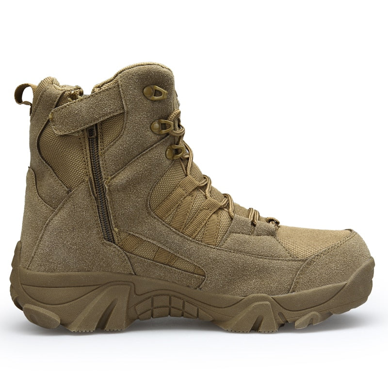 New Autumn Winter Military Boots Outdoor Male Hiking Boots Men Special Force Desert