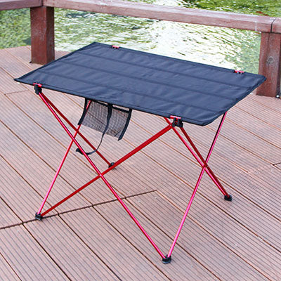 Portable Foldable Table Camping Outdoor Furniture Computer Bed Tables Picnic 6061