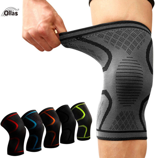 1PCS Elastic Sports Leg Knee Support Brace Wrap Protector Leg Compression Safety