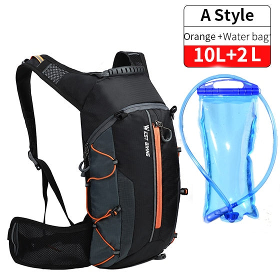 WEST BIKING Bike Bags Portable Waterproof Backpack 10L Cycling Water Bag Outdoor