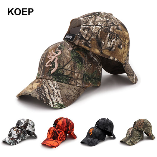 KOEP New Camo Baseball Cap Fishing Caps Men Outdoor Hunting Camouflage Jungle