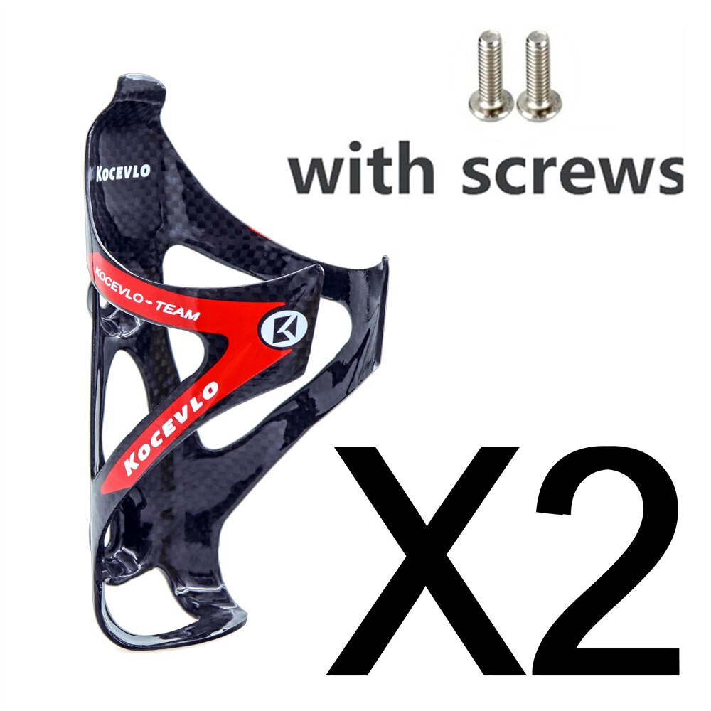 2021 HOT KOCEVLO Full Carbon Fiber Bicycle Water Bottle Cage MTB Road Bike Bottle