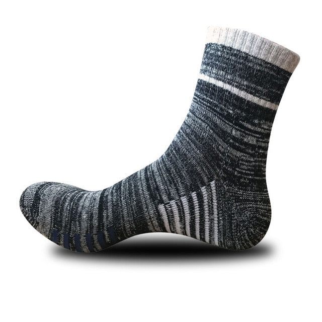 Winter Men Socks Thicken Thermal Pile Cashmere Snow Socks Climbing Hiking Sport