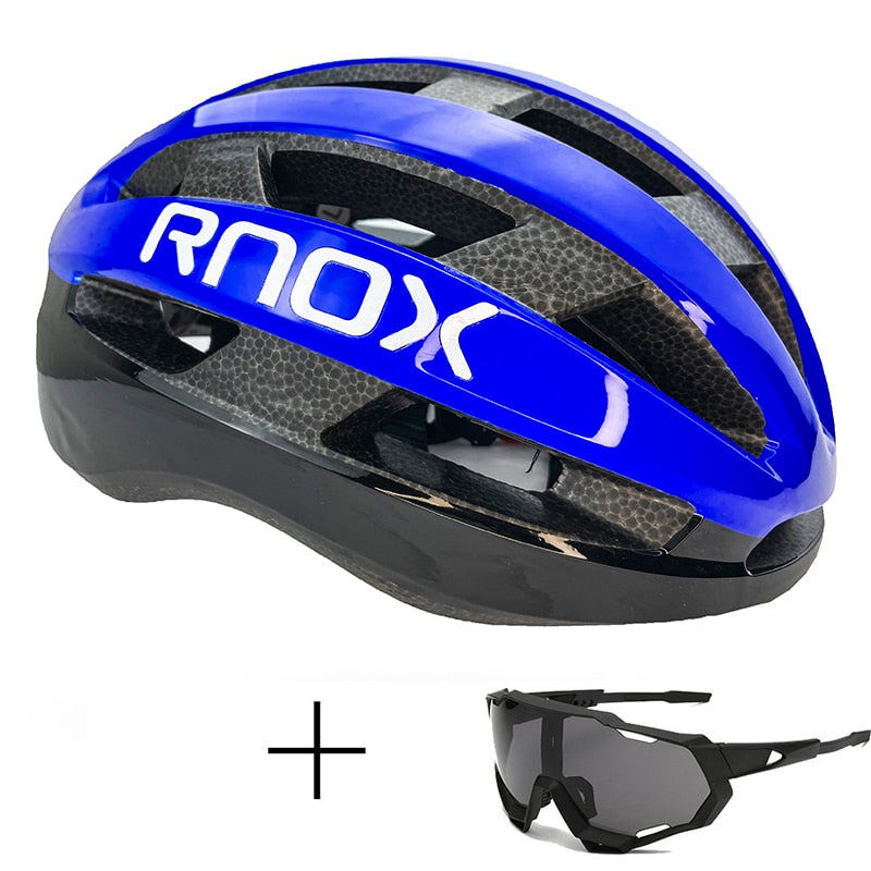 Rnox Aero Bicycle Safety Ultralight Road Bike Helmet Red MTB Cycling City Helmet Outdoor