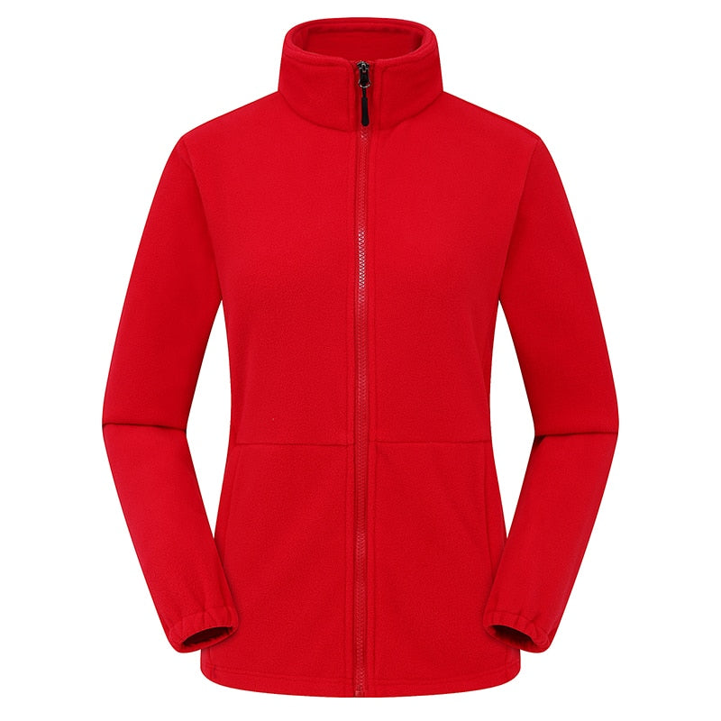 LNGXO Fleece Fabric Sweatshirts Softshell Hunting Hiking Polartec Jacket Men Women