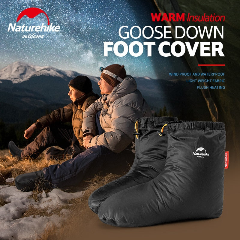 Naturehike Goose Down Slippers Ultralight Indoor Warm Long Journey Sleeping Bag