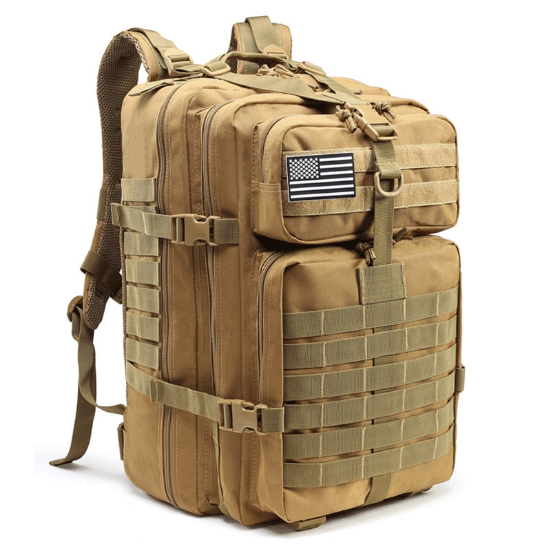 50L Military Tactical Assault Backpack Waterproof Army Molle Back Pack