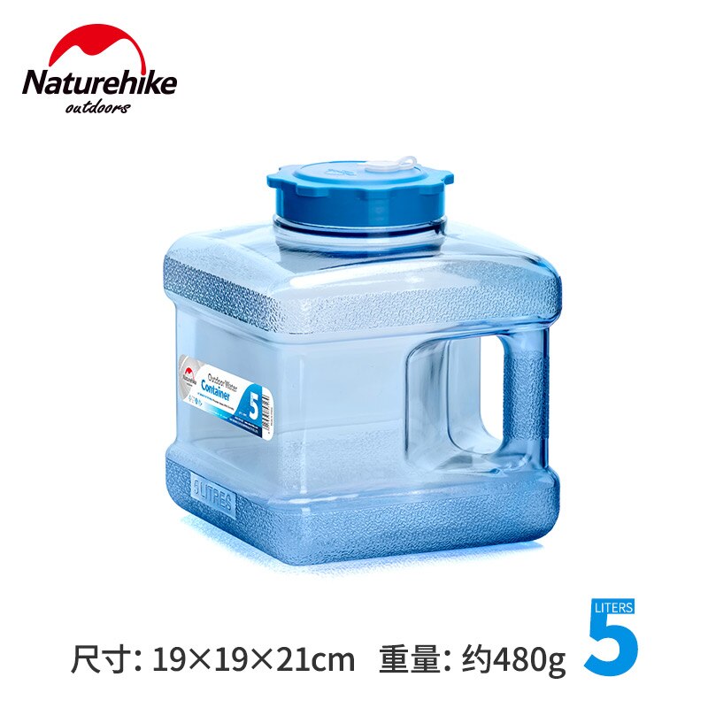 Naturehike Food Grade PC Water Container Outdoor Large Capacity Water