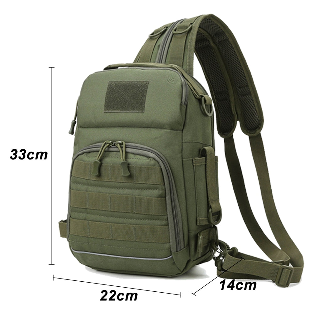 Outdoor Military Shoulder Bag Sports Climbing Backpack Shoulder Tactical Hiking Camping