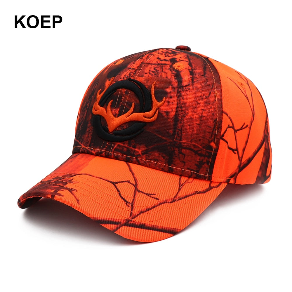 KOEP New Camo Baseball Cap Fishing Caps Men Outdoor Hunting Camouflage Jungle