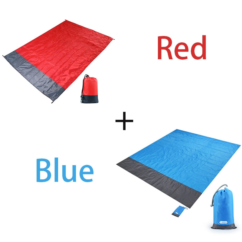 Beach Blanket Sandproof Beach Mat Beach Sheet Waterproof Lightweight Mat