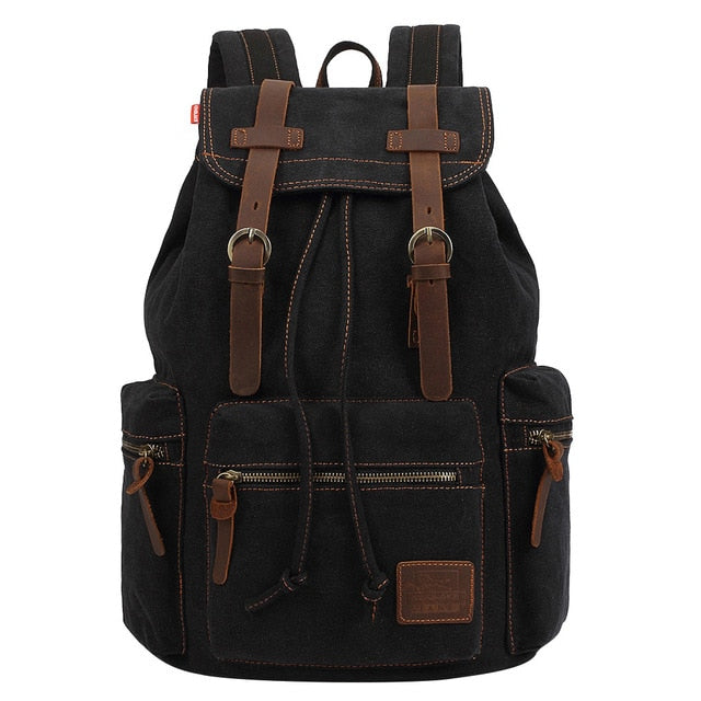 vintage canvas Backpacks Men And Women Bags Travel Students Casual