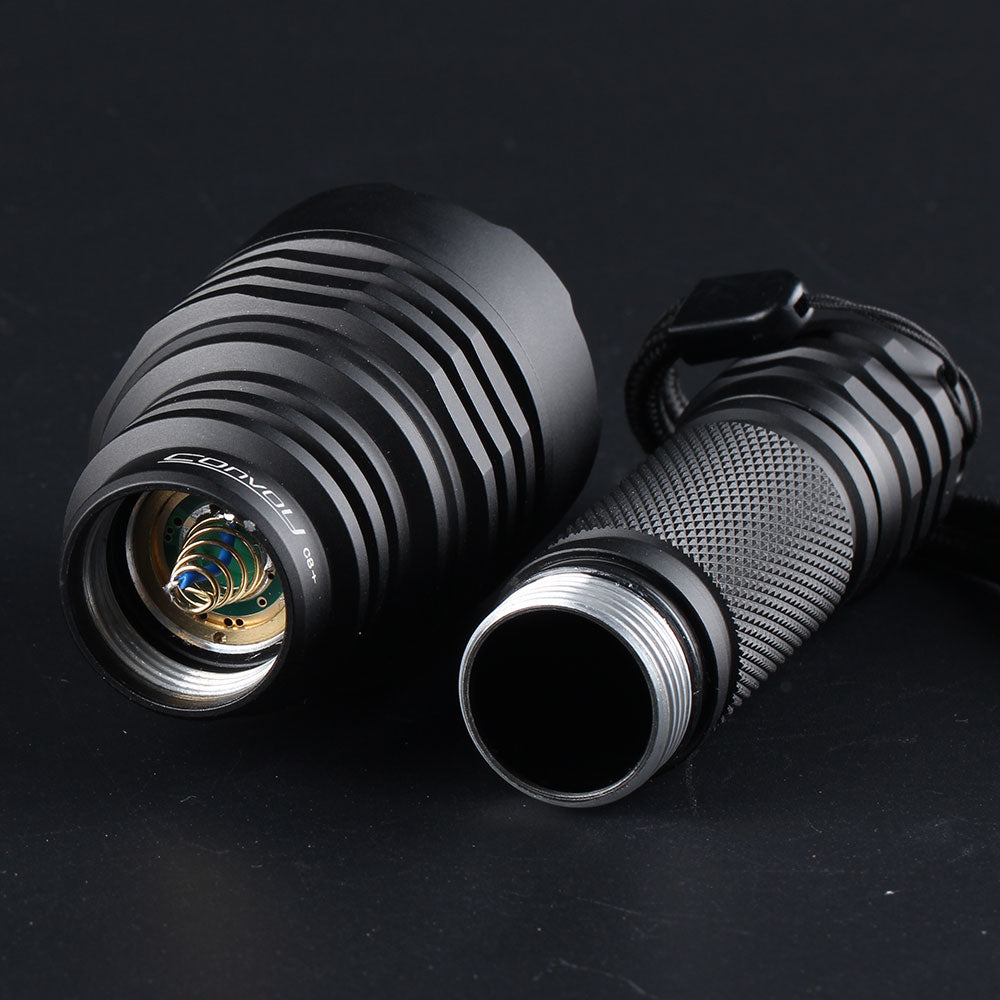 Convoy LED Flashlight C8+ Linterna SST40 High Powerful Flash Light Black Torch 2000lm