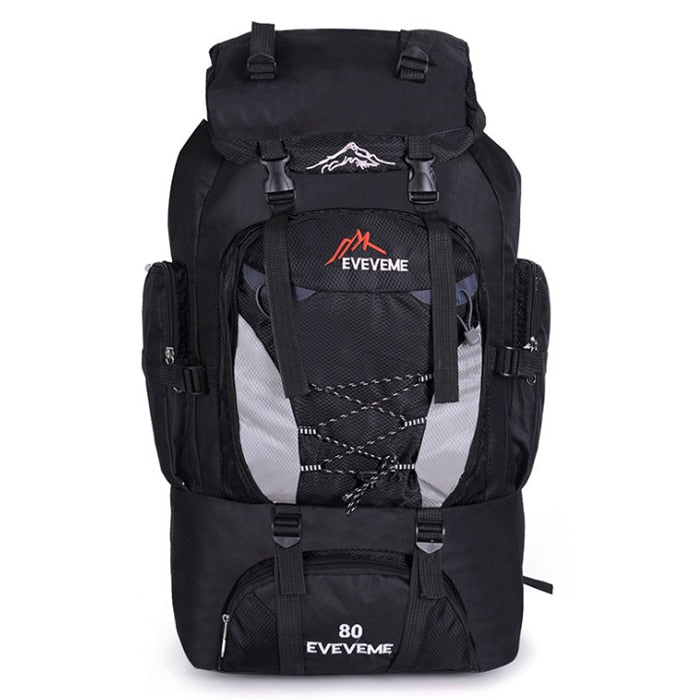 Men&#39;s 80L Big Hiking Mountaineering Backpack Climbing Hiking Backpack Camping