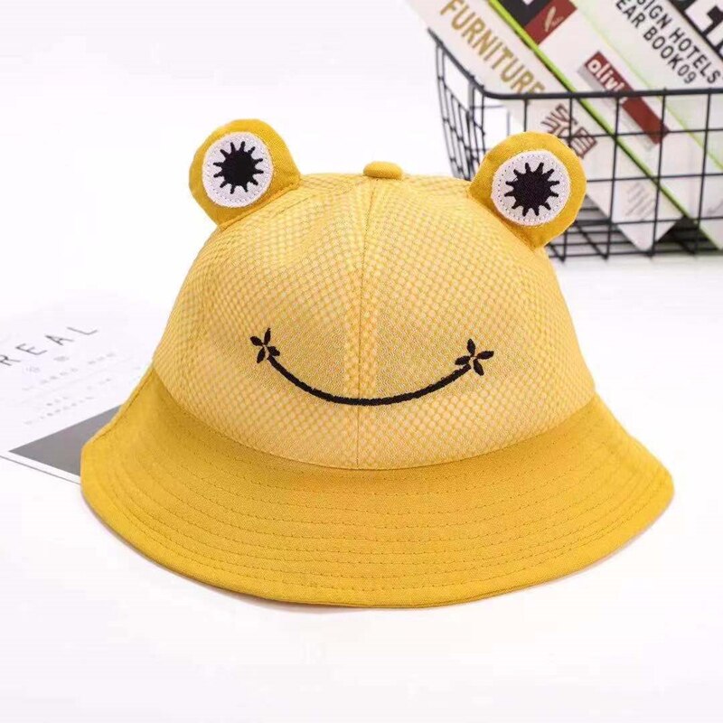 2022 Frog Bucket Hat for Women Summer Autumn Plain Female Panama Outdoor