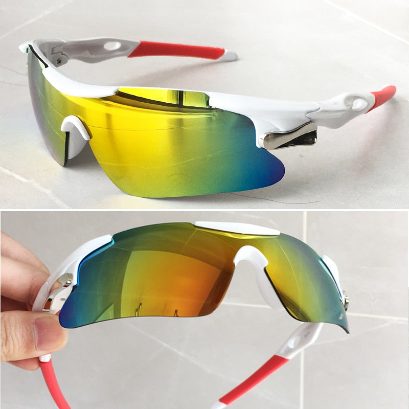 2021 New Outdoor Sport Cycling Eyewear Mountain Bike Bicycle Glasses UV400 Men Women