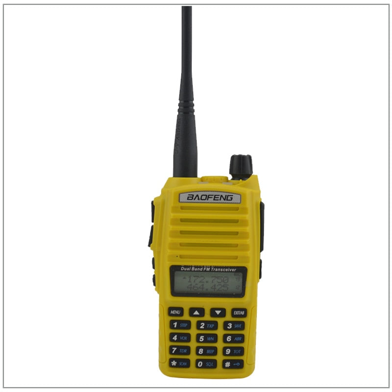 walkie talkie baofeng uv-82 dual band VHF/UHF 136-174/400-520MHz Double PTT 5W