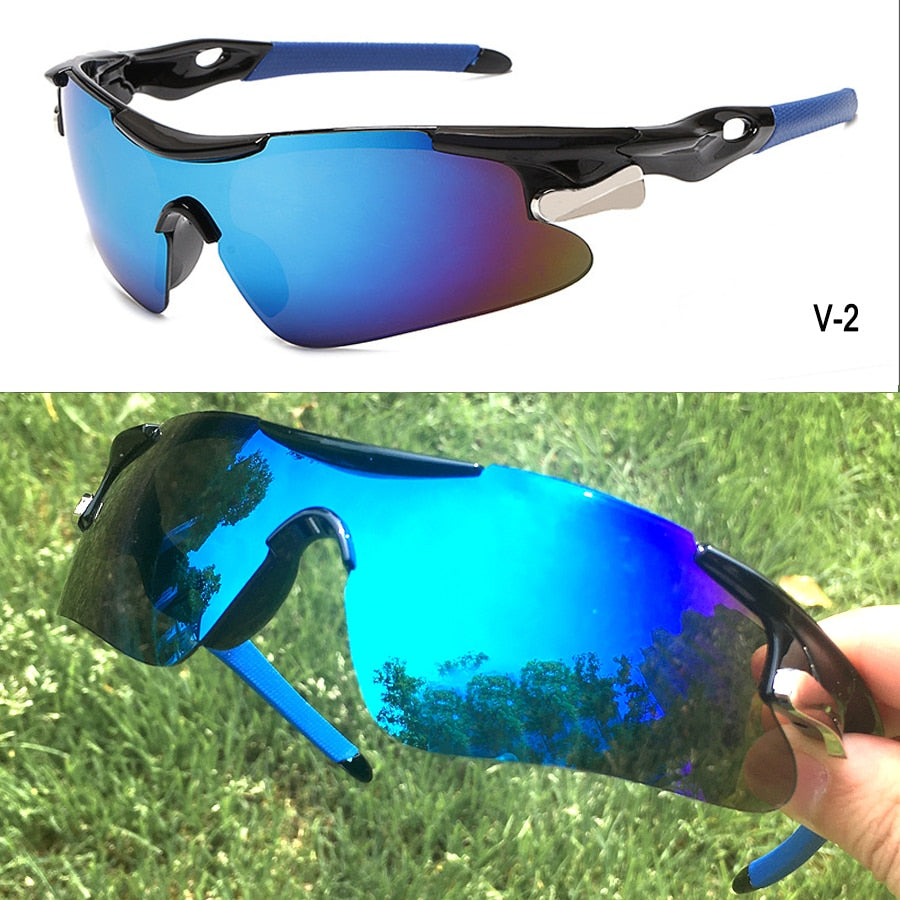 2021 New Outdoor Sport Cycling Eyewear Mountain Bike Bicycle Glasses UV400 Men Women