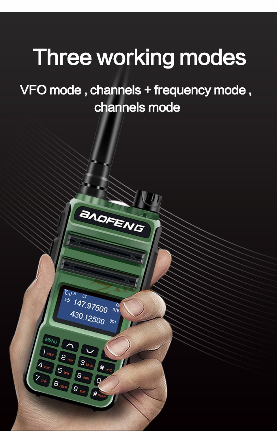 BaoFeng  UV10R Pro 10W Walkie Talkie Transmitter Long Range UV-10R pro Two Way