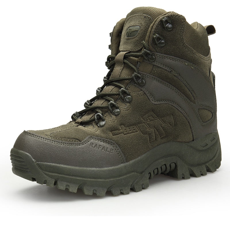 Brand Men Military Boots Outdoor Hiking boots Non-slip rubber Boots Tactical Desert